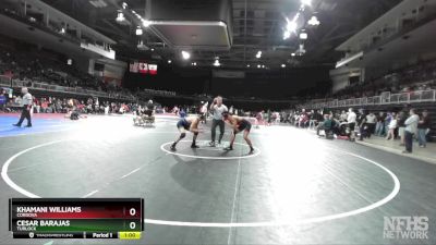 165 lbs Cons. Round 2 - Cesar Barajas, Turlock vs Khamani Williams, Cordova