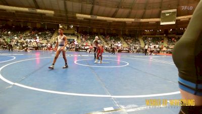 84 lbs Consi Of 32 #1 - Alex Lapitan, SCN Youth Wrestling vs Sawyer Freisberg, Caney Valley Wrestling