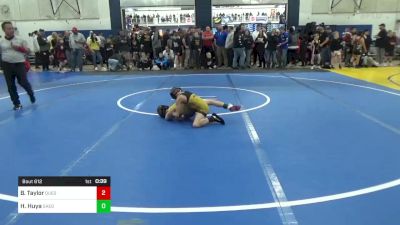 56 lbs Semifinal - Brock Taylor, Quest vs Hunter Huya, Saegertown