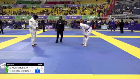 DIONE MUNIS DOS SANTOS vs HUGO GIOVANNI SOUZA SEVERIANO 2024 Brasileiro Jiu-Jitsu IBJJF