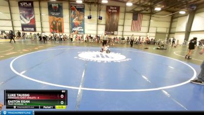 60 lbs Rd# 5- 3:45pm Friday Final Pool - Luke Taussig, Minnesota Funky Singlets vs Easton Egan, Team Michigan