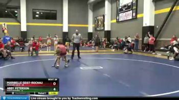 65 lbs Round 5 (12 Team) - Maribelle Geist-rochau, Missouri Gold vs Abby Peterson, FEWTeamIowa