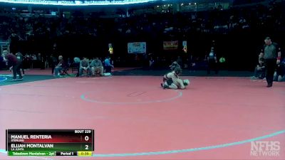 113-3A Cons. Round 2 - Elijah Montalvan, La Junta vs Manuel Renteria, Sterling