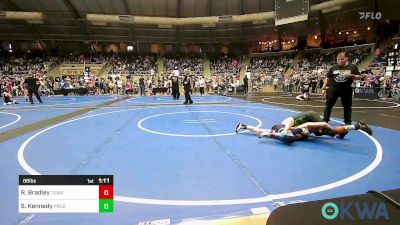 88 lbs Round Of 16 - Riley Bradley, Team Tulsa Wrestling Club vs Shelby Kennedy, Prodigy Elite