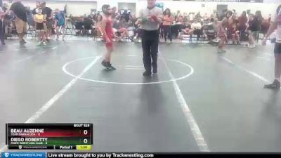 72 lbs Round 3 - Diego Robertty, Miami Wrestling Club vs Beau Auzenne, Team Barracuda