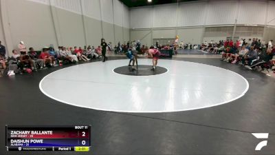 152 lbs Round 3 (8 Team) - Zachary Ballante, New Jersey vs Daishun Powe, Alabama