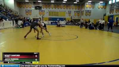 126 Gold Semifinal - Jayce Paridon, Fleming Island vs Wyatt Sanford, Camden