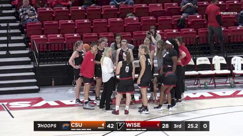 Replay: Clayton St. vs UVA Wise | Nov 12 @ 3 PM