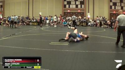 170 lbs Round 1 (6 Team) - Noah Cataldo, SVRWC vs Alahana Morris, Armory WA