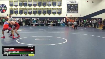 165 lbs Cons. Round 3 - Colin Jocek, Revere vs Mason Gonzalez, Northwest