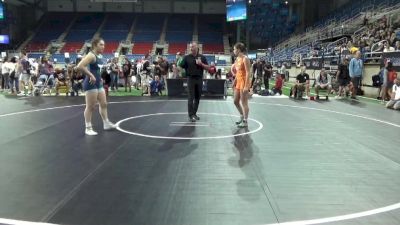 152 lbs Cons 8 #2 - Anna Vasey, Illinois vs Sarah Henckel, Connecticut