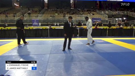 JEREMIE EMMANUEL FISCHER vs CHRISTOPHER JAMES MATTINGLY 2024 Pan Jiu Jitsu IBJJF Championship
