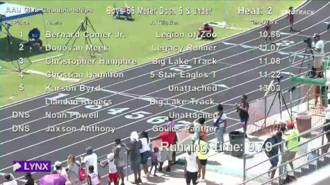 Youth Boys' 100m, Prelims 3 - Age under 6