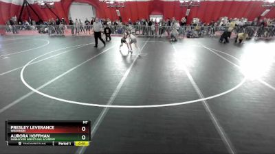 67 lbs Round 1 - Presley Leverance, Wisconsin vs Aurora Hoffman, Sarbacker Wrestling Academy