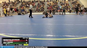 125 lbs Quarterfinal - Remington Bontreger, Wisconsin-La Crosse vs Bray Skinner, Cloud County