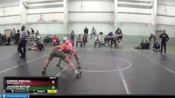 140 lbs Round 3 (8 Team) - Jackson Butler, Dynasty Crusaders vs Cooper Driscoll, Terps Xtreme