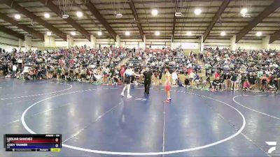 120 lbs Quarterfinal - Leduar Sanchez, AZ vs Cody Tanner, CO