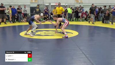 C-114 lbs Round Of 16 - Landon Lynn, PA vs Sammy Stewart, MI