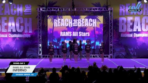 RAMS All Stars - Inferno [2024 L3 Senior - D2 Day 2] 2024 ACDA Reach the Beach Cheer Grand Nationals