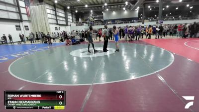 135 lbs Cons. Round 2 - Etahn Nkamanyang, Caliber Wrestling Academy vs Roman Wurtemberg, N/A