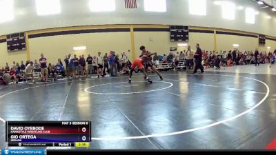 170 lbs Champ. Round 1 - David Oyebode, Hawkstyle Wrestling Club vs Gio Ortega, Indiana