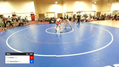 80 kg Cons 8 #1 - Tyrel Miller, Eagle Club vs Peyton Westpfahl, Victory Wrestling