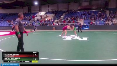 174 lbs 1st Place Match - Seth Brossard, Northern State vs Brody Hemauer, Wisconsin-Parkside