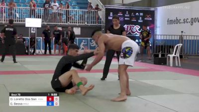 Davi Loretto Dos Santos vs Gustavo Bessa 1st ADCC South American Trials