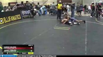 129 lbs Round 2 (6 Team) - Aaron Wilson, Elite Athletic Club vs Jager Coriliss, Ring Finger Wrestling