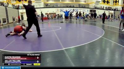 195 lbs 1st Place Match - Austin Reading, Bulldog Premier Wrestling Club vs Kellen Fellure, Franklin Wrestling Club