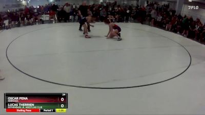 109 lbs Champ. Round 2 - Oscar Pena, Nebraska vs Lucas Therrien, Gothenburg Jr. Wrestling Club