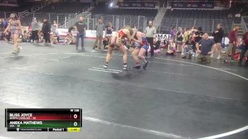 W 138 lbs Round 3 (4 Team) - Bliss Joyce, North Carolina vs Aneka Mathews, USA