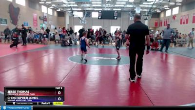 70 lbs Round 2 - Christopher Jones, Skyline Wrestling Club vs Jesse Thomas, CrossFace Wrestling Club