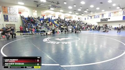 165 lbs Cons. Round 4 - Liam Murphy, West Torrance vs Matthew Shabaan, Sante Fe