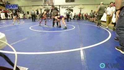 98 lbs Rr Rnd 4 - Cara Prock, Vian Wrestling Club vs Ella Brunson, Hilldale Youth Wrestling Club