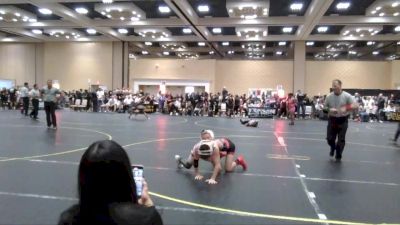 86 lbs Quarterfinal - William Max, Savage House WC vs Niko Garcia, Rebels WC