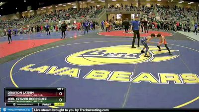 83 lbs Cons. Round 2 - Joel Xzavier Rodriguez, Hermiston Youth Wrestling Club vs Drayson Lathim, Hermiston Youth Wrestling Club