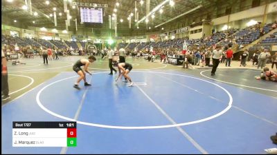 126 lbs Round Of 16 - Zachary Long, Juice Academy vs Julian Marquez, Gladiator Wr Acd