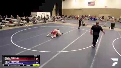 138 lbs Cons. Round 3 - Cavin Carlson, Minnesota vs Noah Trottier, Apple Valley Wrestling Club