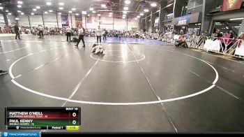 110 lbs Rd# 6- 9:00am Saturday Final Pool - Matthew O`Neill, California National Team vs Paul Kenny, Double Champs