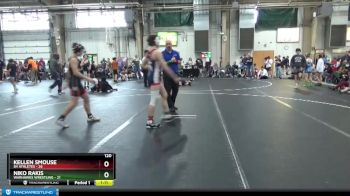 120 lbs Round 6 (8 Team) - Niko Rakis, Warhawks Wrestling vs Kellen Smouse, 84 Athletes