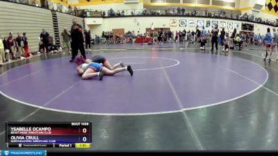 112 lbs Round 3 - Ysabelle Ocampo, Beast Mode Wrestling Club vs Olivia Crull, Northeastern Wrestling Club