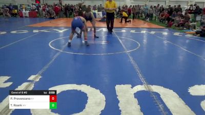 C-132 lbs Consi Of 8 #2 - Phillip Provenzano, NY vs Tyler Roark, WV