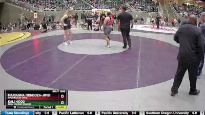 235 lbs Round 3 - Kali Hood, Gray Harbor College vs Marianna Mendoza-Jimenez, Washington State