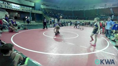 76 lbs Rr Rnd 2 - Jax Mitchell, Piedmont vs Daxen DeLaCerda, Bristow Youth Wrestling