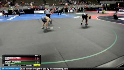 Cons. Round 2 - Jadon Webster, Elkhorn North vs Camden Chaffin, Waverly