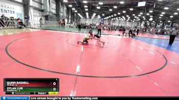 76 lbs Rd# 7- 10:45am Saturday Final Pool - Quinn Bagnell, PA Blue vs Dylan Luik, Ranger WC