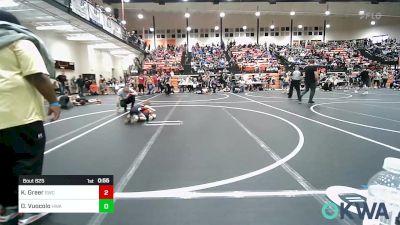 55 lbs Rr Rnd 3 - Kross Greer, Salina Wrestling Club vs Otto Vuocolo, HURRICANE WRESTLING ACADEMY