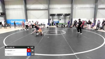 60 kg 3rd Place - Ruth Ansah, MGW Vanquishers vs Eva Barry, Jersey United Purple