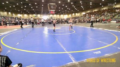 60 lbs Semifinal - Herra Rose The Last Dragon, Ascend Wrestling Academy vs Everett Kreiley, Silver State Wrestling Academy